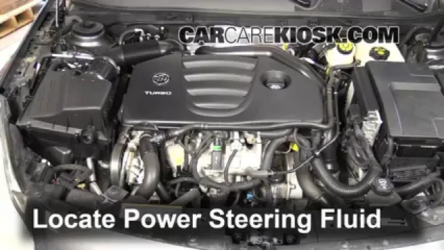 2011 Buick Regal CXL 2.0L 4 Cyl. Turbo FlexFuel Liquide de direction assistée Vérifier le niveau de liquide